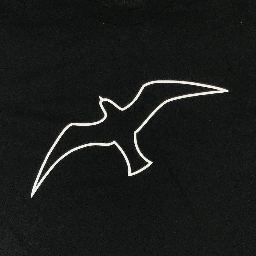 Seagull, Short Sleeve T-Shirt, Unisex, Black, Size XL, NEW W/ TAG - Picture 2 of 5